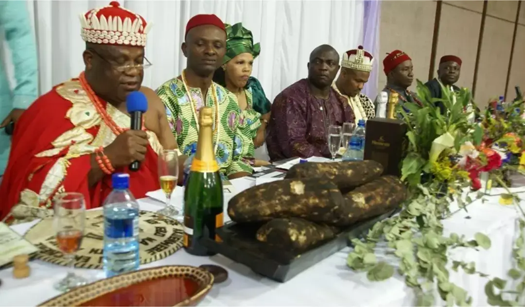 Igbo tribe in Ghana at Yam Festival