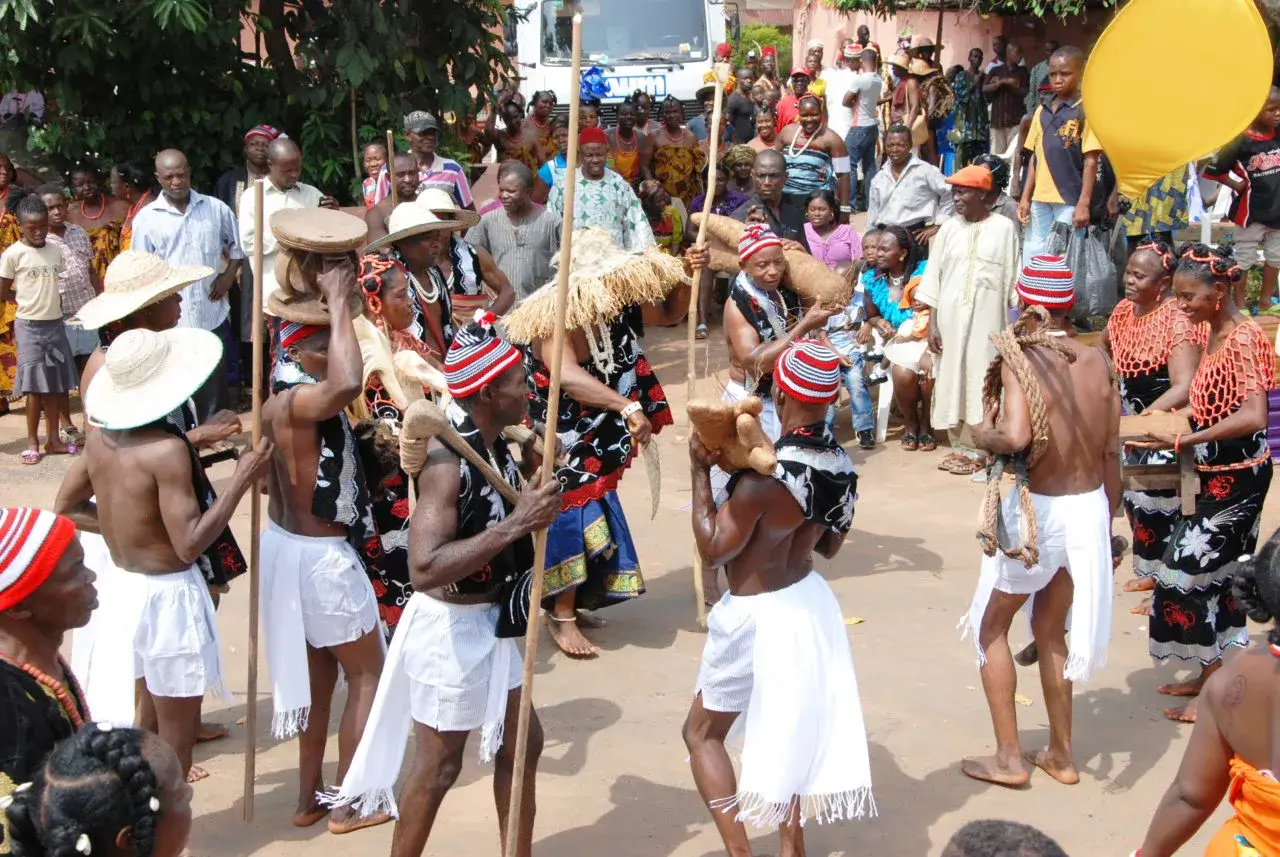 Yam festival at Nnewi